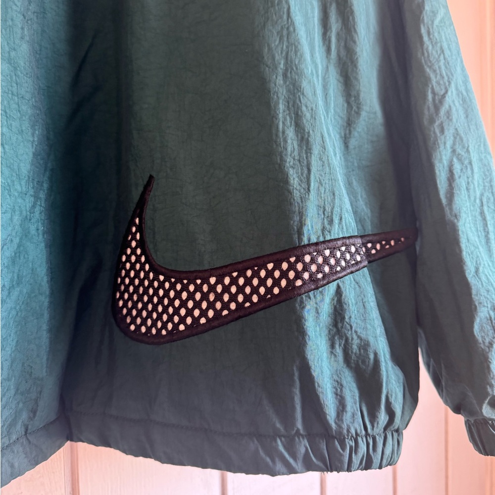 Vintage Nike 90’s Green Track Jacket - Picture 4 of 10